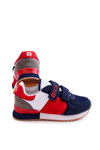Detská športová topánka Pamäť pena Veľká hviezda JJ374256 Navy a Red