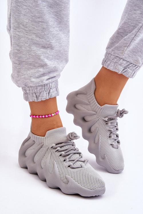 Dámske posuvné sivé tenisky myles