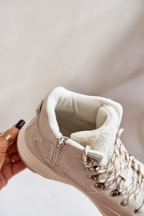 Dámské Lehké Třásně Na Zip Světle Béžové Lee Cooper LCJ-24-03-3071