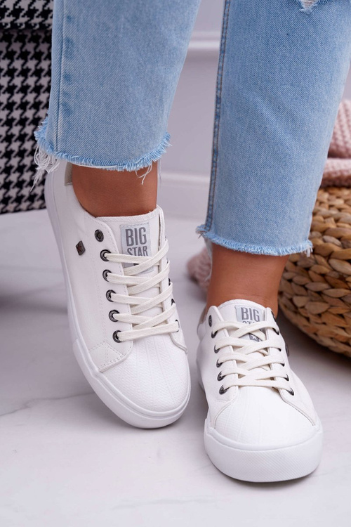 Dámske tenisky Big Star White BB274033