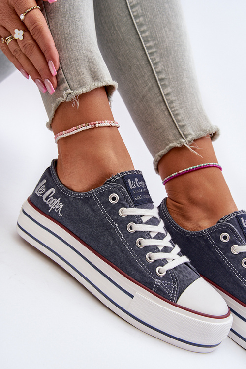 Dámské tenisky na tlusté podrážce Lee Cooper LCW-24-31-2220