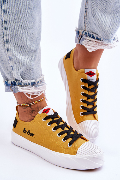 Dámské tenisky Lee Cooper LCW-23-44-1649L žluté
