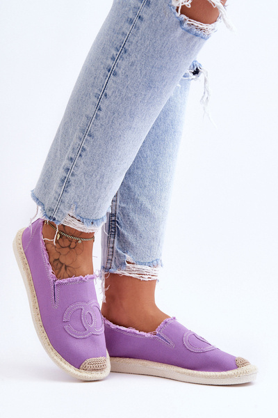 Dámské Espadrilky fialove Flaure