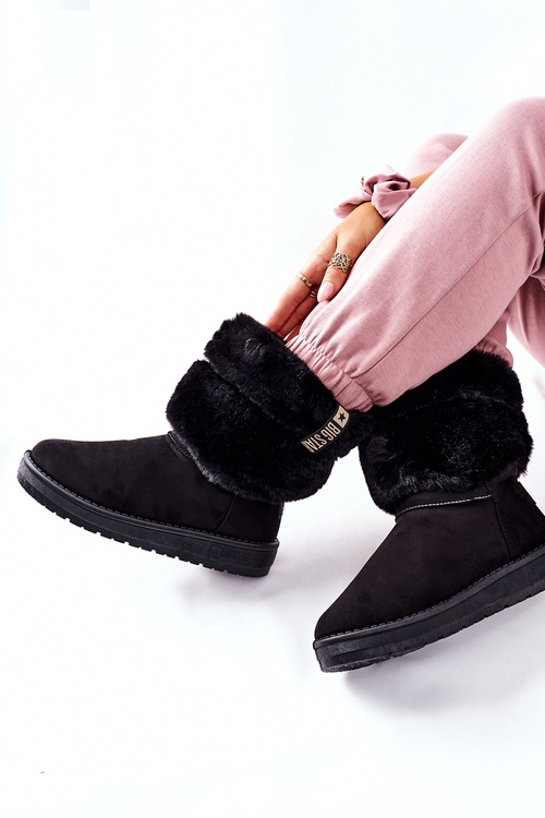 Dámské Sněhule Big Star II274123 Černé