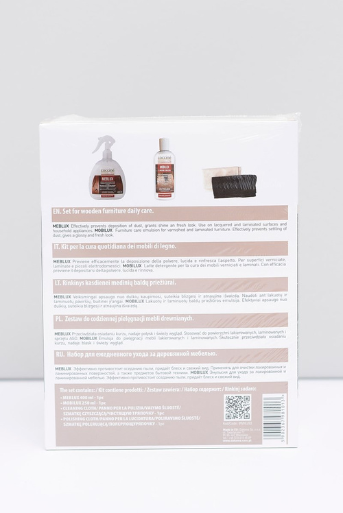 Súprava na starostlivosť o kokcínový nábytok