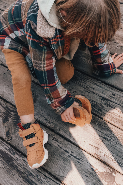 Dětské Trekové Boty Big Star II374094 Camel