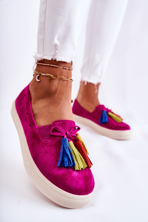 Dámské Tenisky Slip-On fuchsie Venira