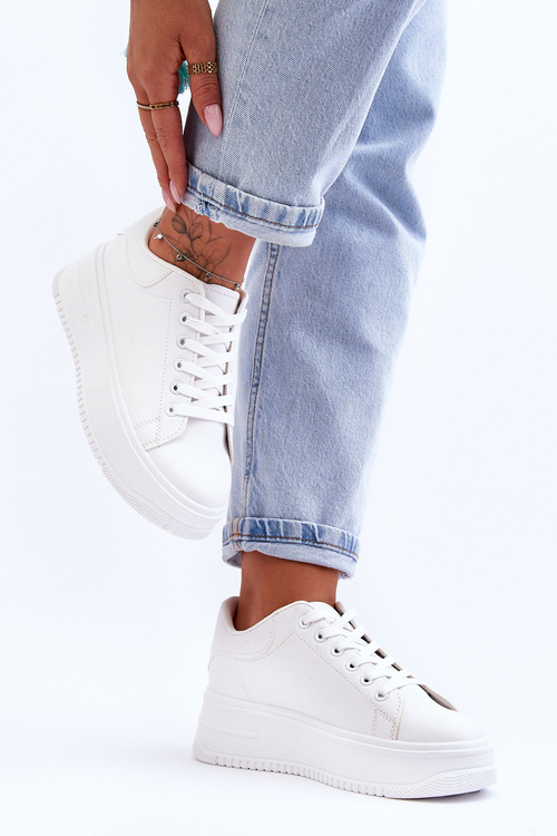 Dámska klasická biela nočná výlet športová obuv