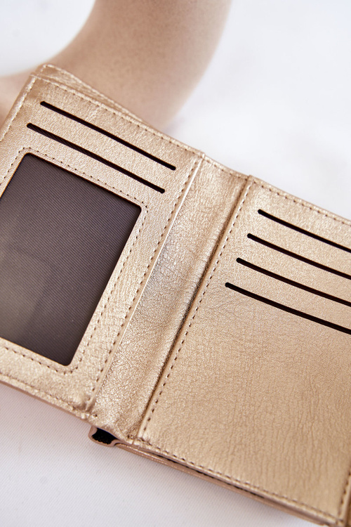 Dámská malá peněženka s magnetem Zlatý Zaya