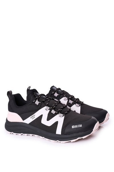 Pánské Sportovní Obuv Memory Foam Big Star HH174088 Černé