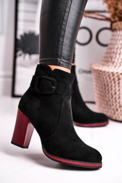 Dámske vysoké podpätky Sergio Leone Black BT533