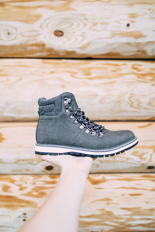 Pánske topánky Big Star Grey EE174405