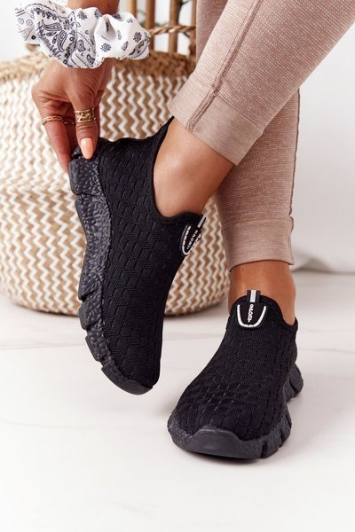Dámské Tenisky Slip-on Černé Marathon