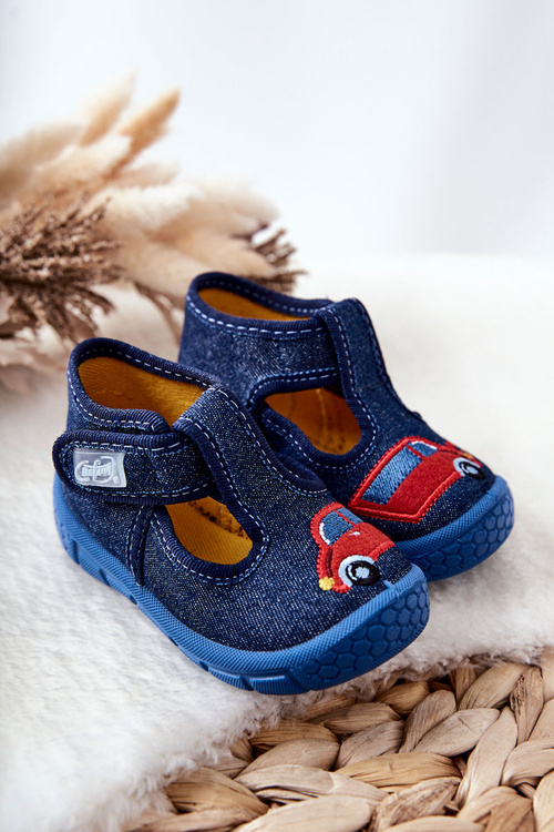 PAPCI topánky Befado Car 531P099 NAVY BLUE