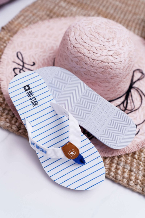 Ženské flip -flops Big Star DD274A245 biela