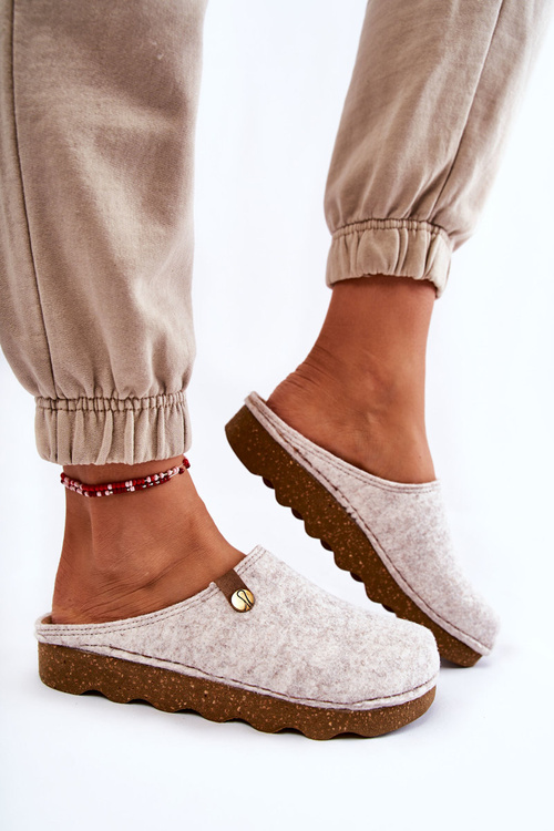 Domáce béžové béžové preventívne žabky inblu DK-08-002