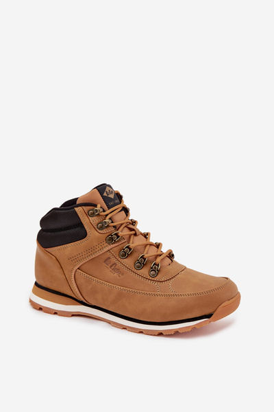 Pánská treková obuv s teplou podšívkou Lee Cooper LCJ-25-03-3843M Camel