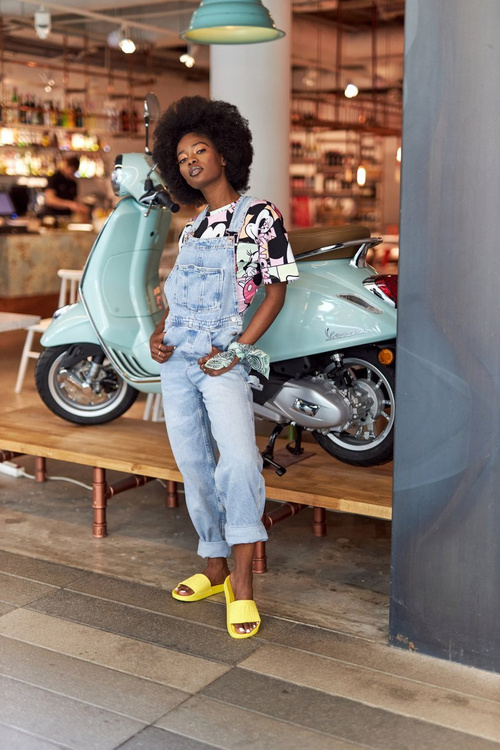 Dámské Nazouváky Big Star HH274A040 Žluté