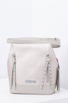 Women's Handbag Silver Gray Postman
