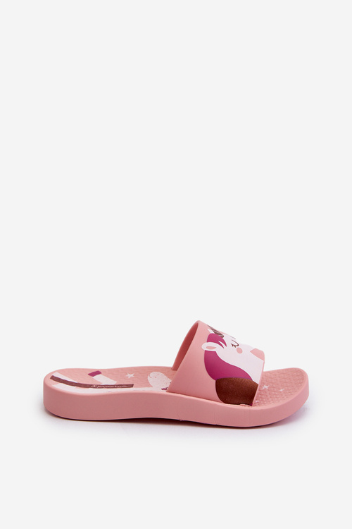 Dětské žabky s jednorožcem 83474 Ipanema Urban V Slide Kids Růžové