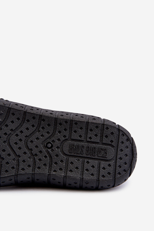 Mužské čierne vodotesné topánky Big Star NN174754