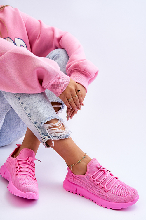 Dámská nazouvací sportovní obuv Tenisky Růžove Rosett