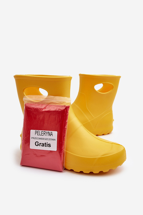 Dámské vodotěsné holínky LEMINGO GARDEN 752 Žluté