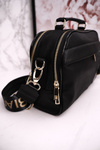 Laura Biaggi Black Black Band Bag Bag