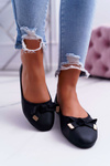 Elegantné baleríny žien Black Ladon