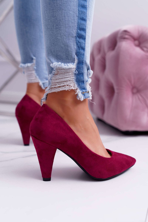 Dámske pumpy Sergio Leone PB139 Fuksja Felice