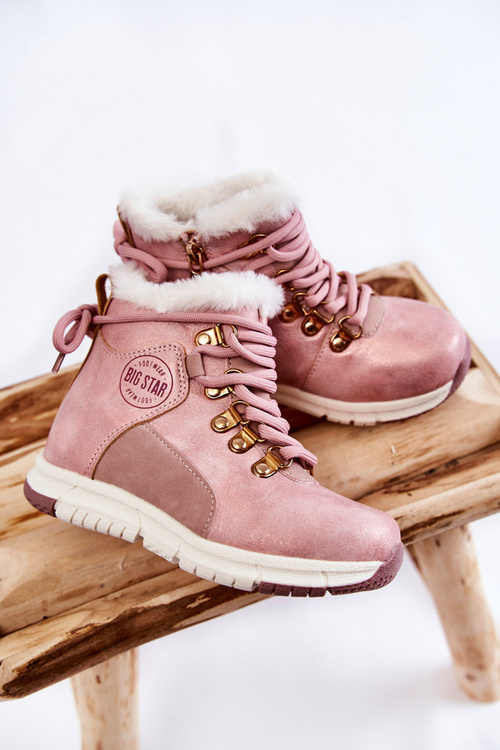 Izolované topánky pre deti pre ružový posúvač veľkej hviezdy KK374177