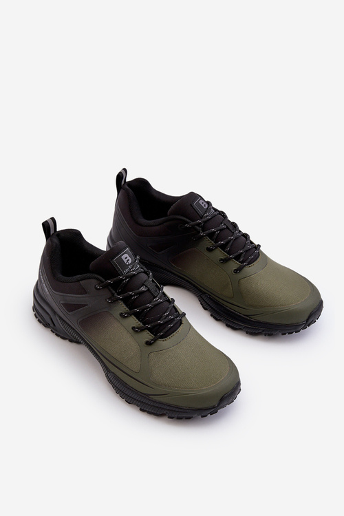 Mužská športová turistická obuv v khaki Menesio