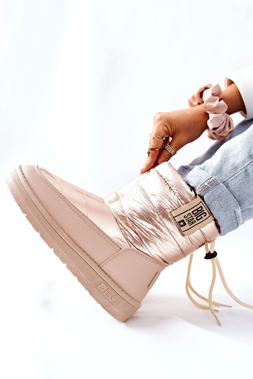 Dámske snehové topánky Veľká hviezda II274121 Beige