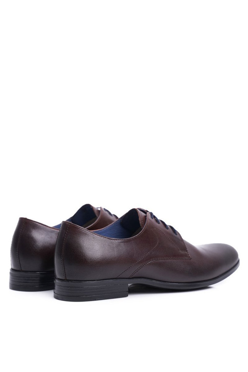 Pánské Polobotky Casual Nikopol Kožené Hnědé 1735