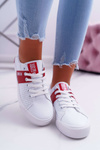 Dámska veľká hviezda biele EE274337 tenisky