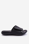 Pánska klasická veľká hviezda LL174603 Black Flip -flops
