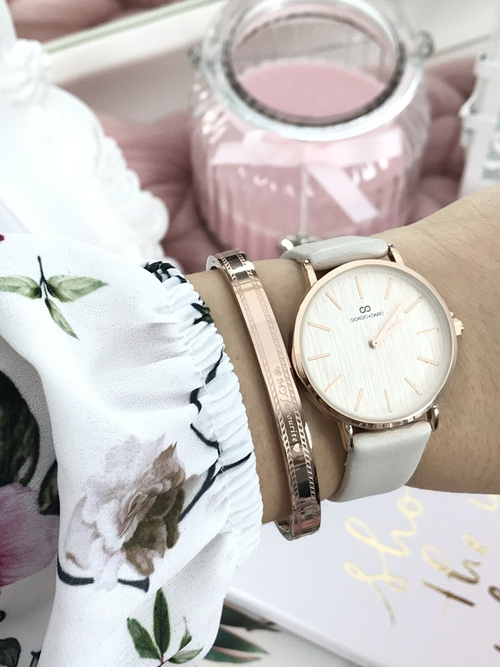 Dámske hodinky Giorgio &; Dario Jules Jasnoszary