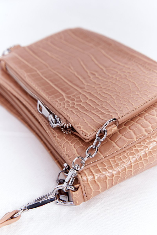 Malá Taška Přes Rameno Se Sáčkem Paris Béžová