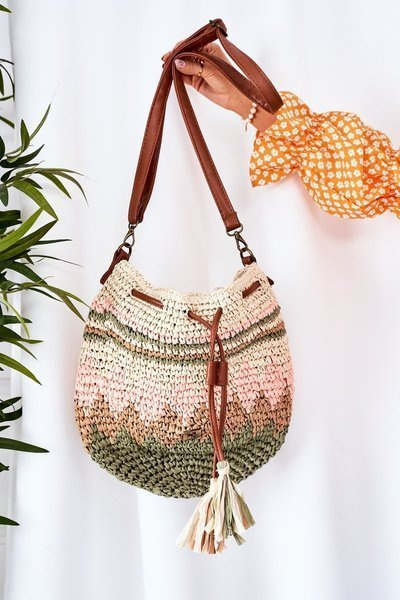 Opletená NOBO XK0430 BEIGE MESSENGER BAG