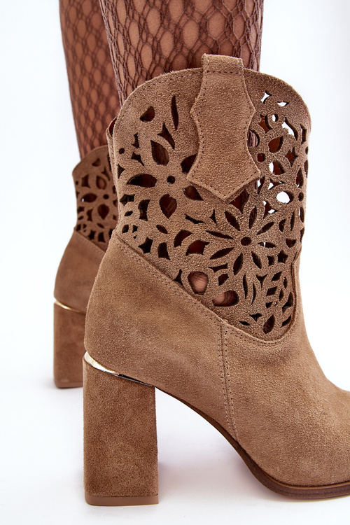 Topánky Lewski 3264 Openwork topánky