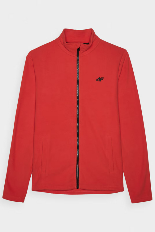 Pánsky Regular Polar S Golierom 4F Červený 4FWMM00TFLEM289-60S