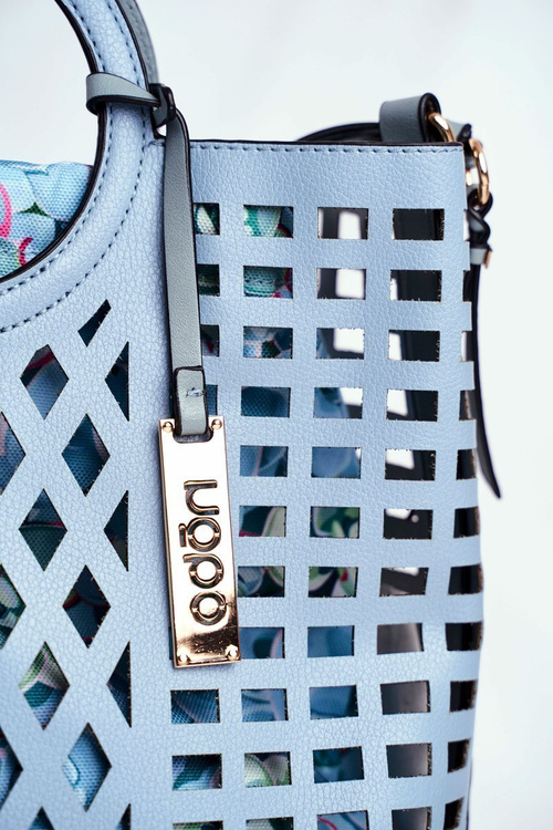 Nobo Dámska kabelka Classic Blue Basket Nbag-I3680-C012