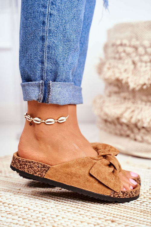 Papuče na Camel Wendy Cork podrážka