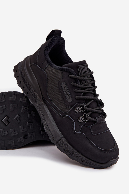 Pánske športové topánky s izoláciou SS174411 HI-POLY SYSTEM Čierne