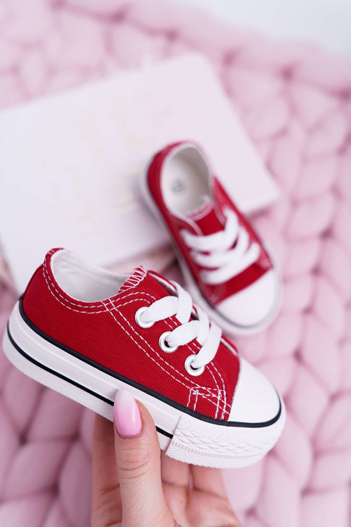 Klasické tenisky Red Filemon pre deti