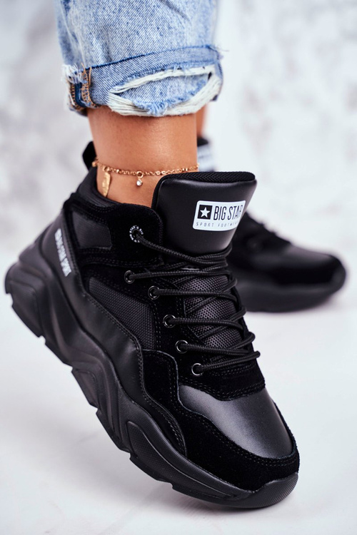 Dámská Sportovní Obuv Sneakers Big Star GG274644 Černé