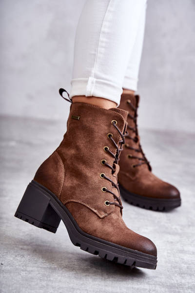 Dámsky izolovaný hnedý hnedý grethe vysoké podpätky