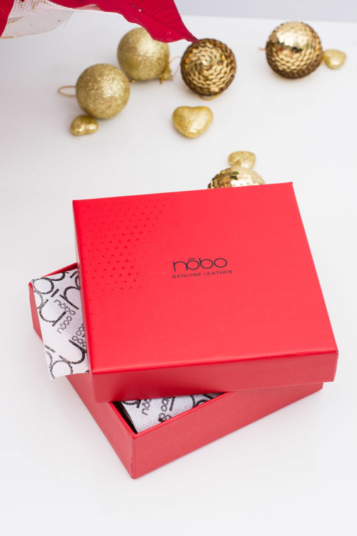 Nobo Red Lacquered Wallet