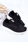 Dětské Sportovní Obuv Sneakersy Big Star HH374216 Černé