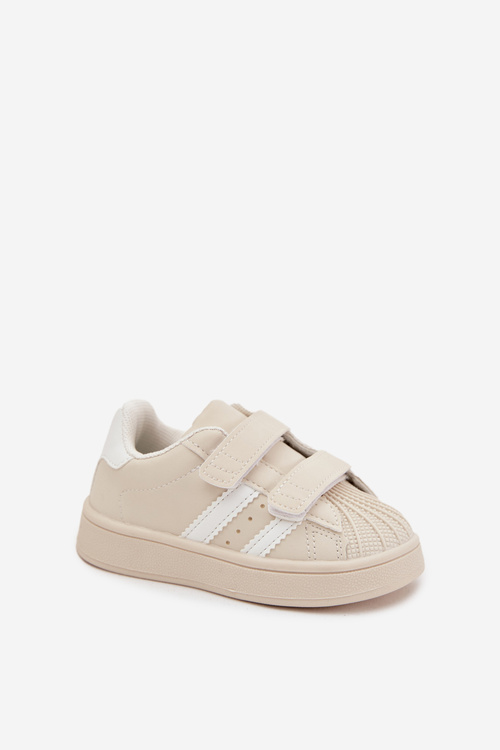 Detské Športové Topánky Sneakers Z Eko Kože Béžové Renel